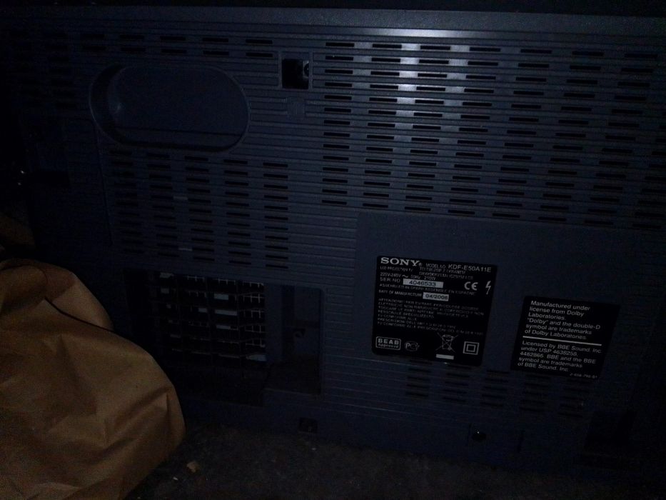 Vendo Sony Bravia E50A11E