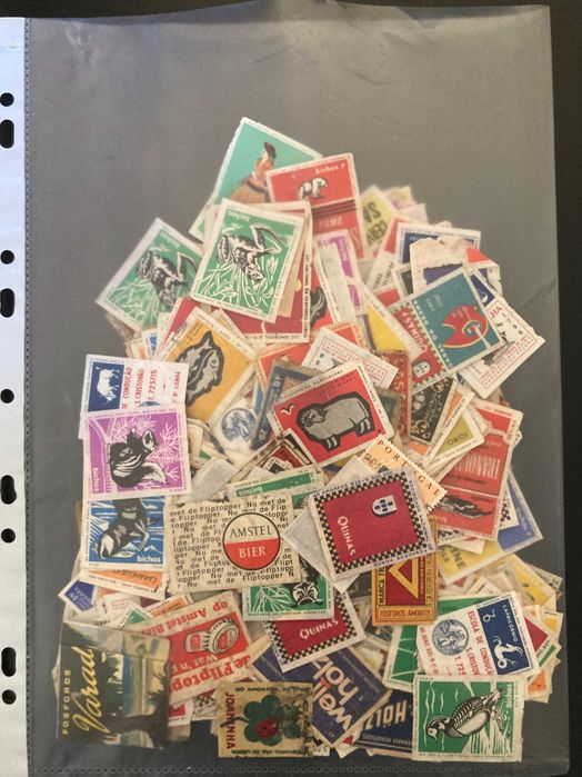 Etiquetas de Caixas de Fósforos variadas e antigas