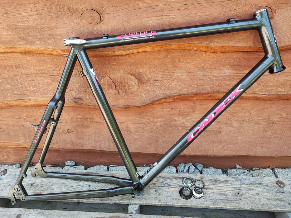 Rama rowerowa Giant Cadex CFM2 26" CARBON retro mtb 22"