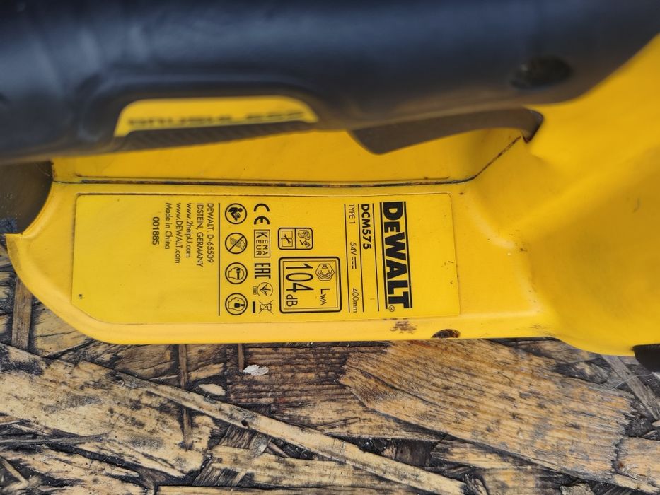 Piła łańcuchowa DeWalt dcm575 Aku 6ah ładowarka flexvolt