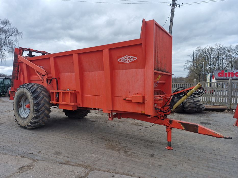 Rozrzutnik obornika Orange brochard jeantil sodimac rafael