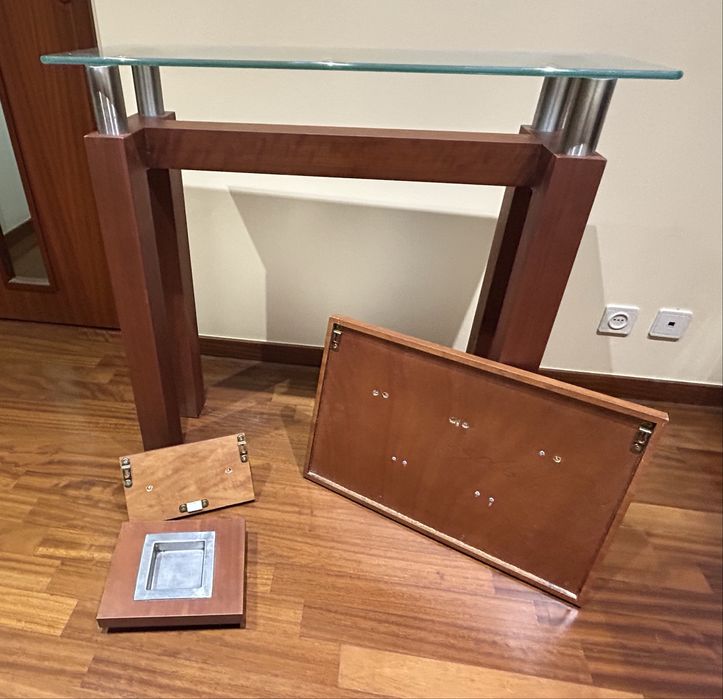 Movel para a entrda com bengaleiro