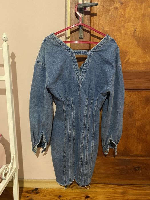 Sukienka jeansowa reserved