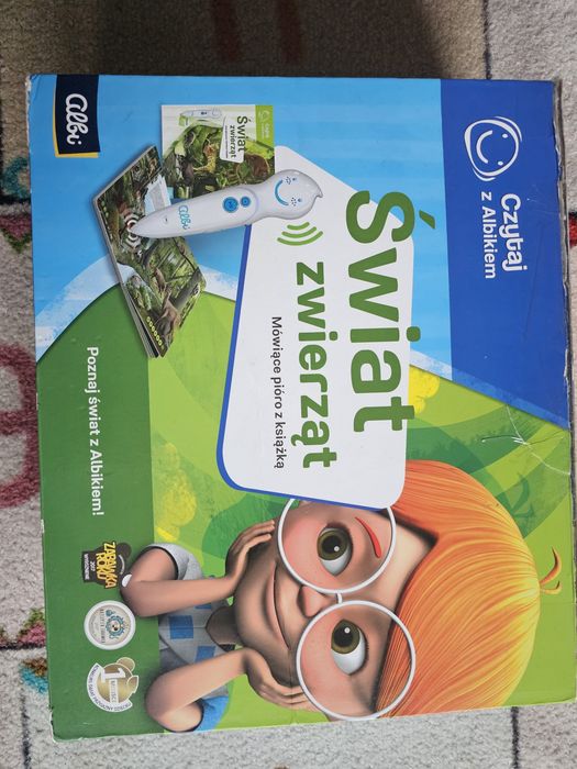 Zestaw albik z książkami