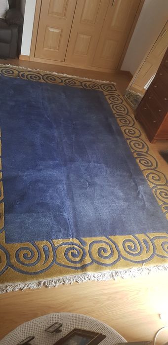 Conjunto carpete e tapete