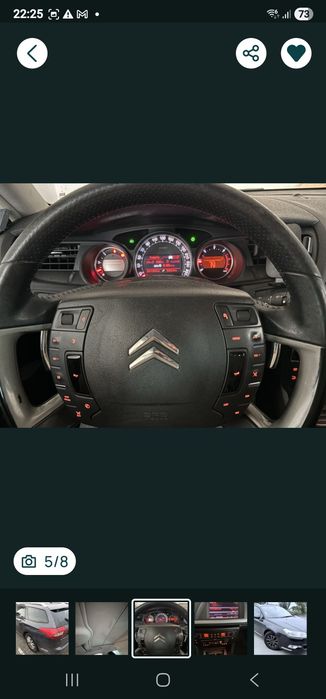 Citroen c5 1.6 2011 peças