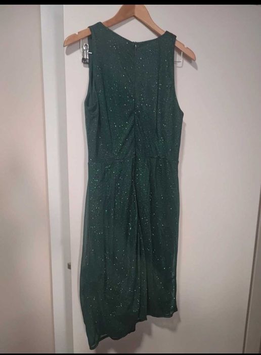 Vestido festa verde XXL