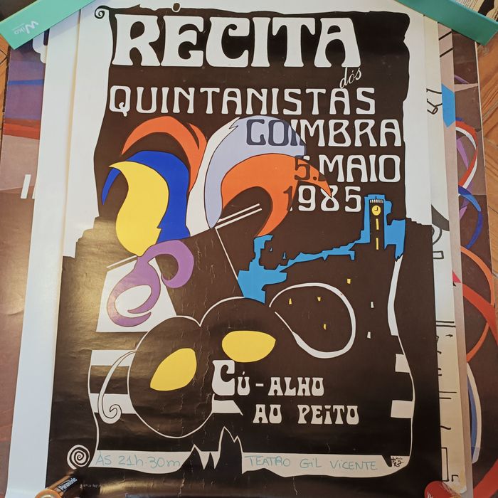 Cartaz Queima das Fitas