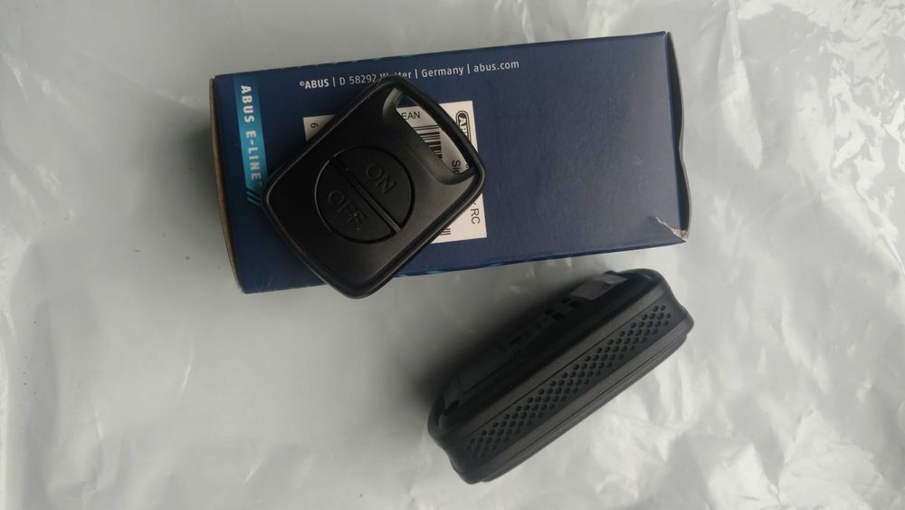 сигналізація Abus для велосипеда, самоката, коляски, мотоцикла