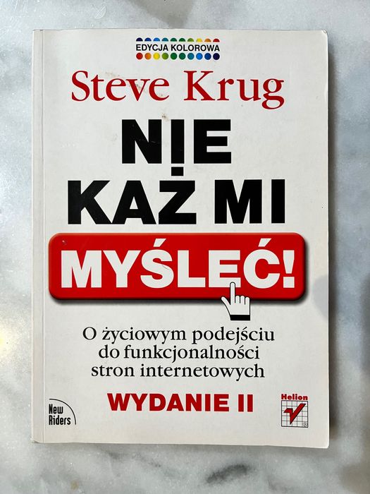Nie każ mi myśleć Wydane II Steve Krug