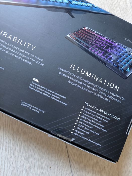Klawiatura mechaniczna RGB Roccat Vulcan 100 AIMO