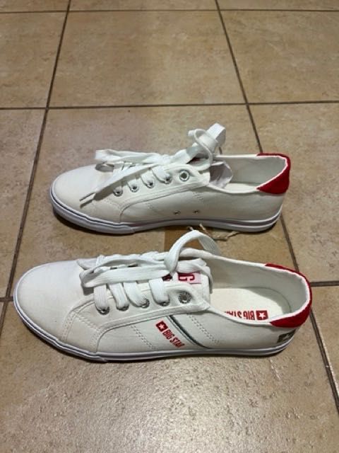 Trampki tenisówki damskie Big Star 39 białe