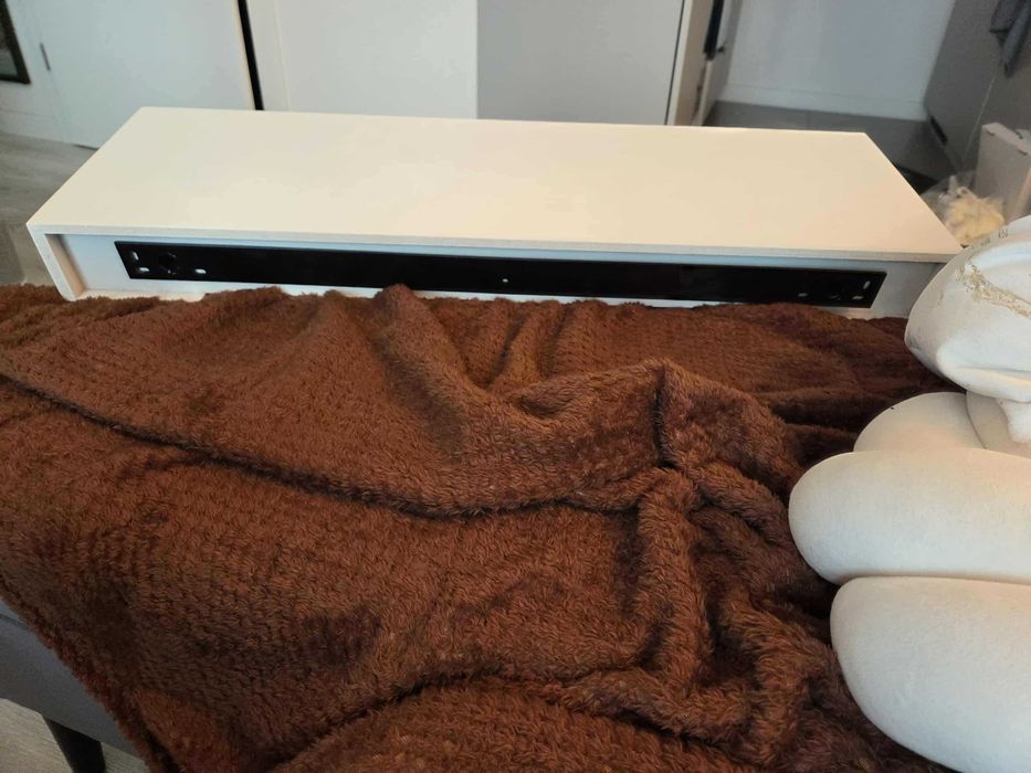 Półka ścienna - wisząca biały