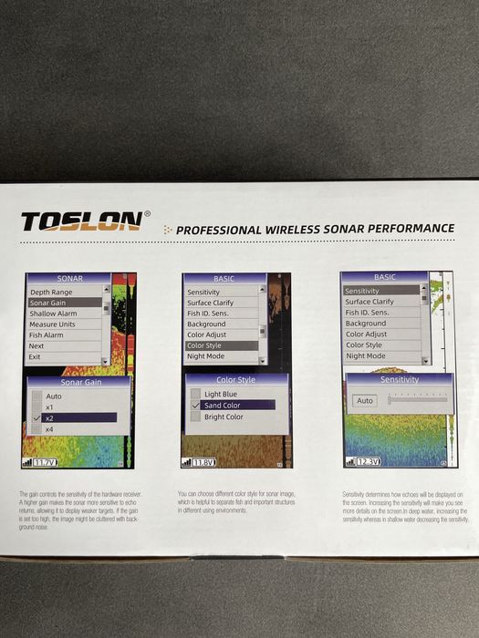 Echosonda Toslon Tf 520 / 640 / XR310
