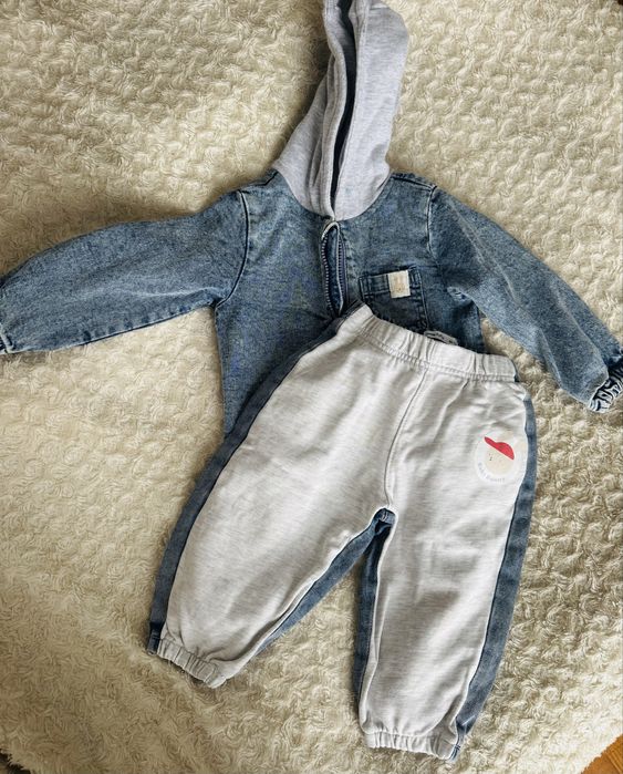 Джинсовий костюм на хлопчика 86 розмір