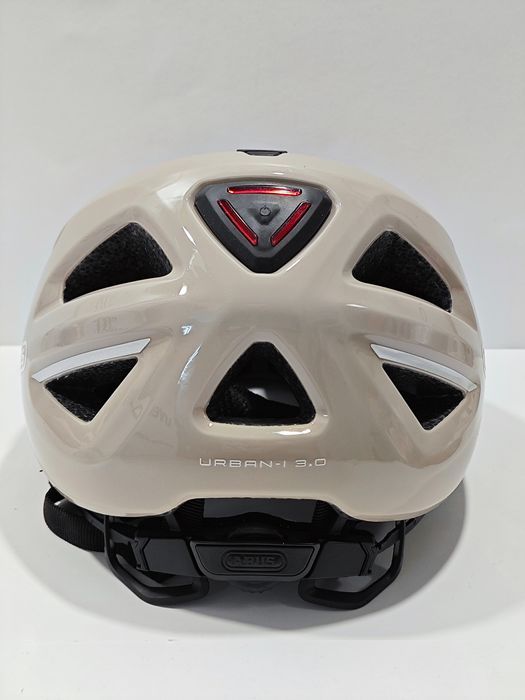 Kask Rowerowy Abus Urban-I 3.0 R. S 51-55 Cm Z Lampką Monument Grey