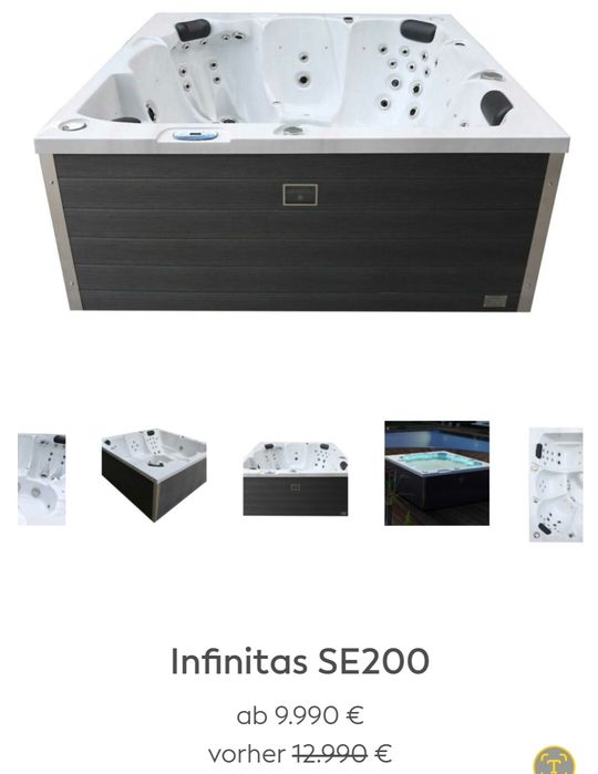 Jacuzzi ogrodowe infinitas SE 200 Made in Germany