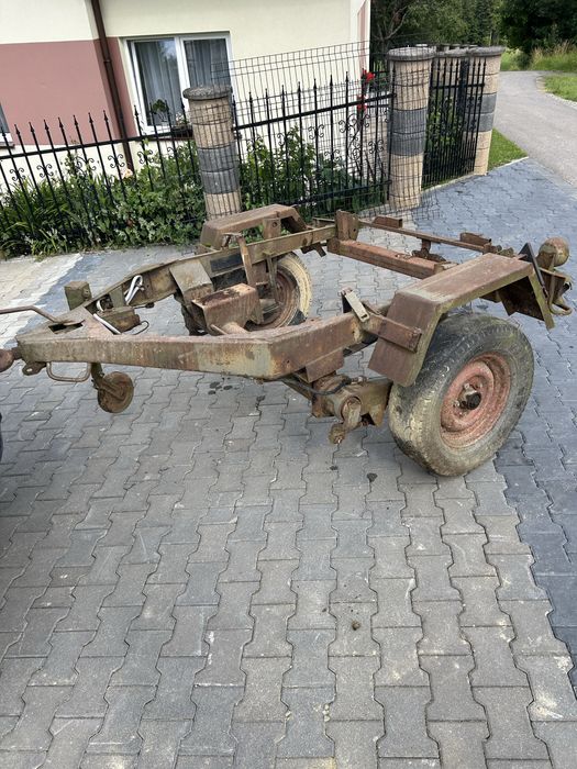 Podwozie dwukołówka beczkowóz