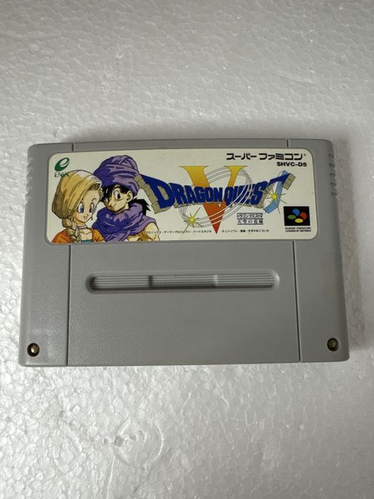 Dragon Quest V - gra na Super Nintendo Famicom / SNES wersja NTSC-J