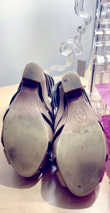 Sandalias de cunha Ash