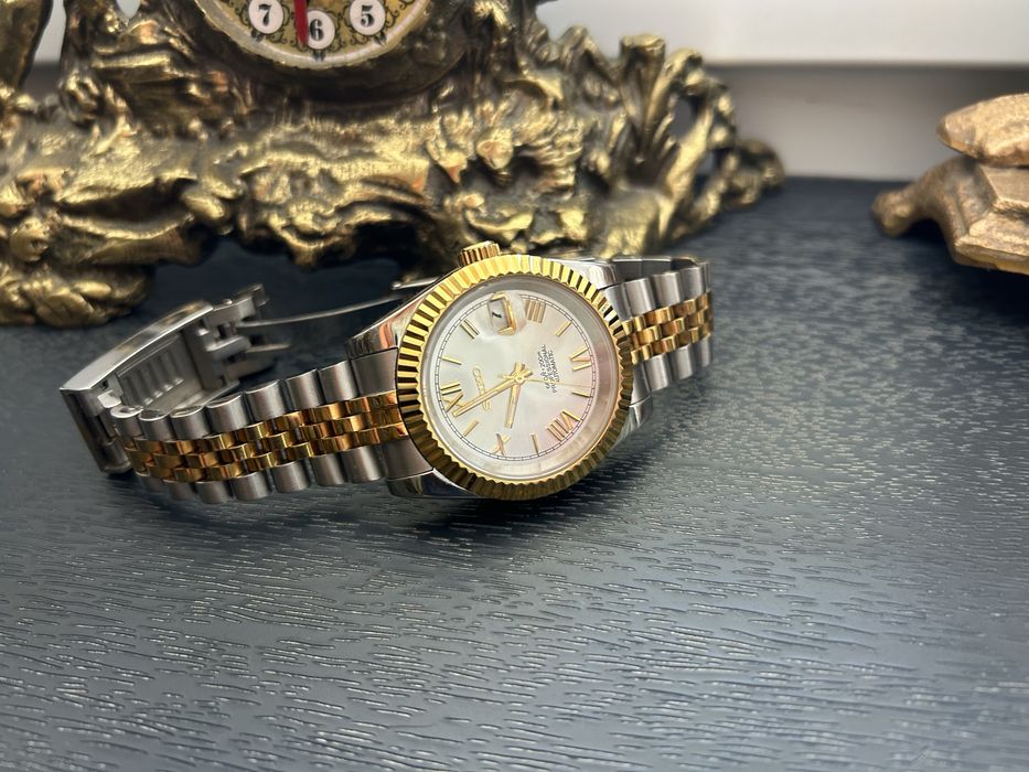 Męski Unikatowy Zegarek Seiko Detejust Mod Automat NH35A Jak Rolex/Stan Gabinetowy!