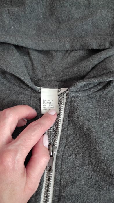 Bezrękawnik kamizelka r. H&M r. 122/128