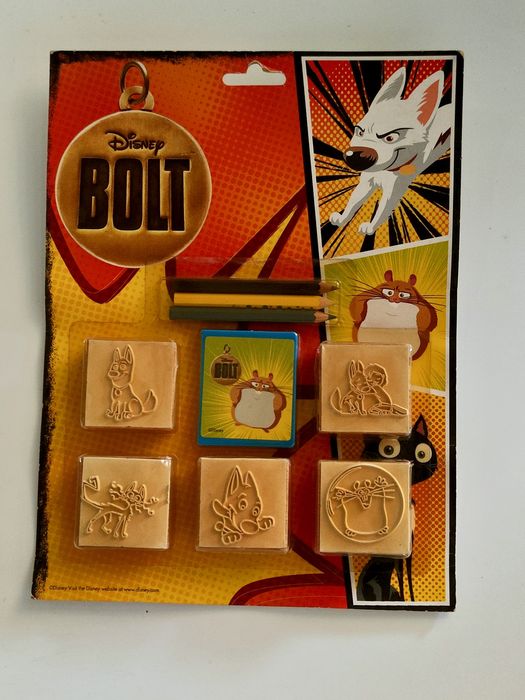 Carimbos Madeira e borracha para brincar - embalagens com 5 carimbos