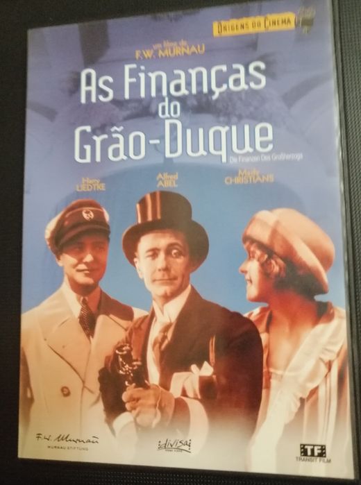 As Finanças do Grão-Duque, de F. W. Murnau - dvd raro