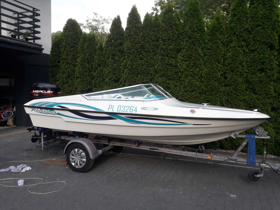 Motorówka, Łódź motorowa Fletcher Arrowflash 15 - po renowacji