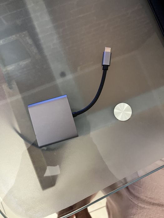 Перехідник-хаб USB Type-C для Mac/Windows