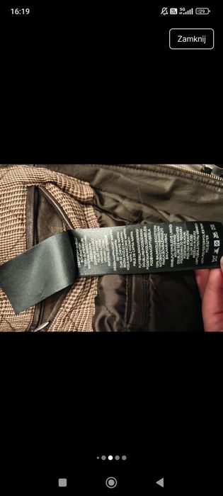 Kurtka skórzana męska