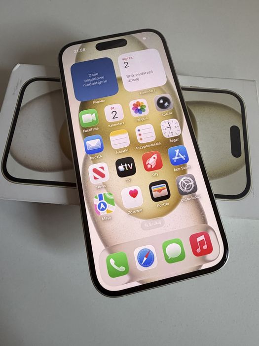 Bateria 100% iPhone 15 128gb Yellow