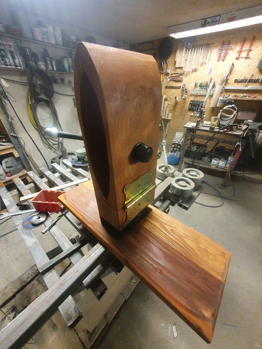 Konik rymarski do skory imadło kaletnicze  pochylany bukowe mocne