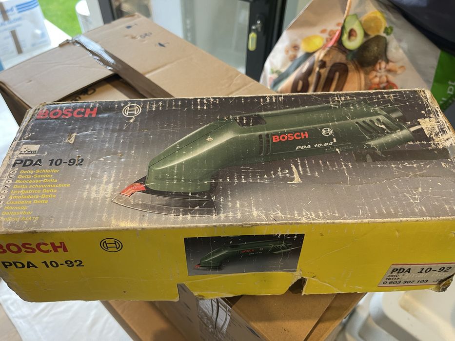 Lixadeira triangular bosch
