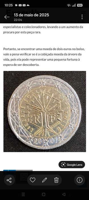 2€ com erra gráfico