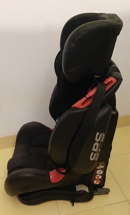 Cadeira infantil Be Cool Thunder Isofix Grupo 1/2/3 para crianças dos 9 aos 36 kg com 4 posições de inclinação, encosto de cabeça e cinto ajustável