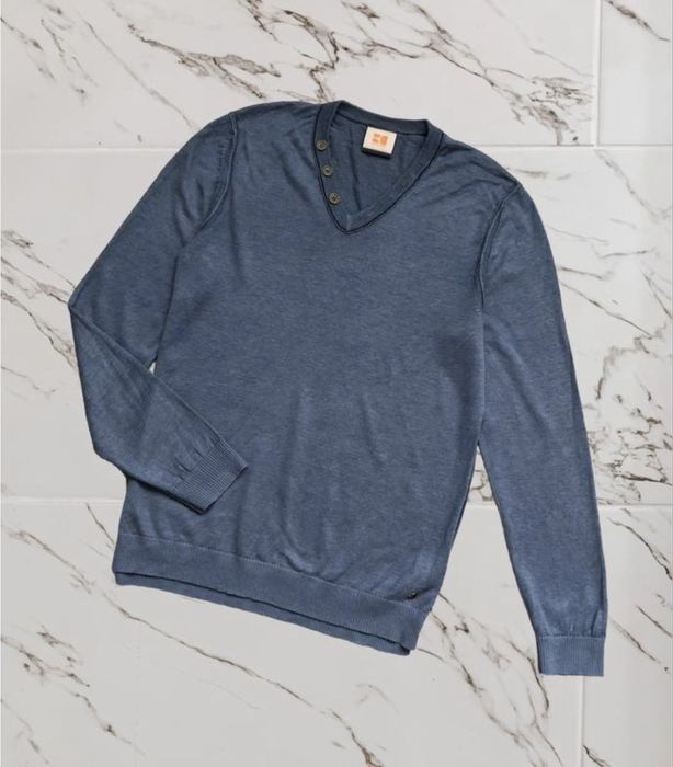 Оригінальний джемпер, светр з льону Hugo Boss