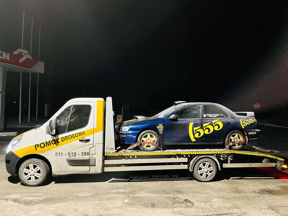 Pomoc drogowa autolaweta holowanie transport lub WYNAJEM