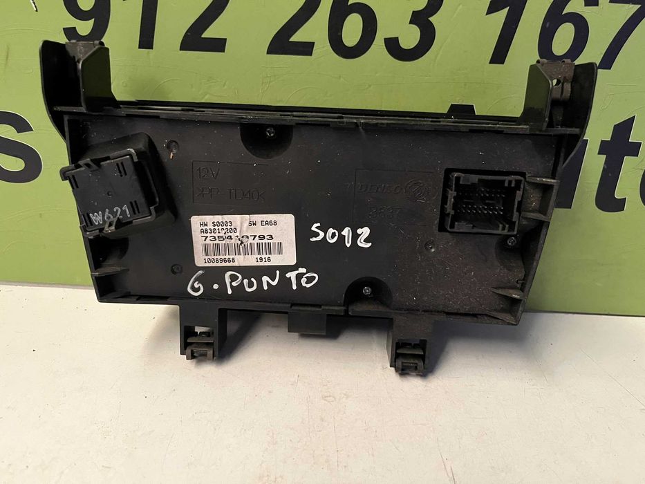 Fiat Grande Punto (199) - Comando Sofagem Ar Condicionado - S012