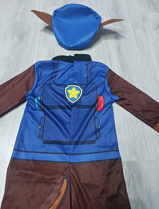 Strój karnawałowy Psi Patrol przebranie Chase w rozm. 98/104