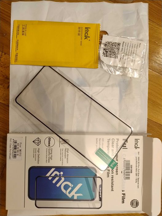 Скло IMAK 5D Pro + Full Glue Moto G54, G84