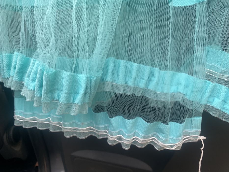 Тюль  готовий з тісьмою