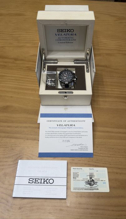 Seiko Velatura Automatico Limited Edition