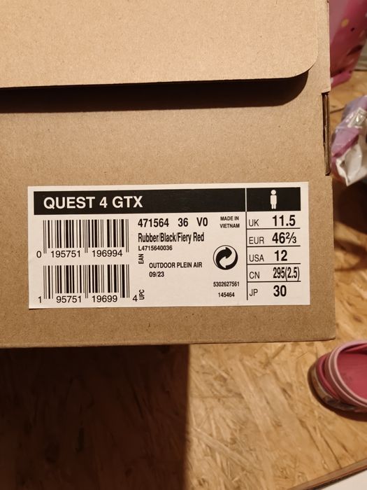 Buty Salomon Quest 4 GTX r. 46⅔