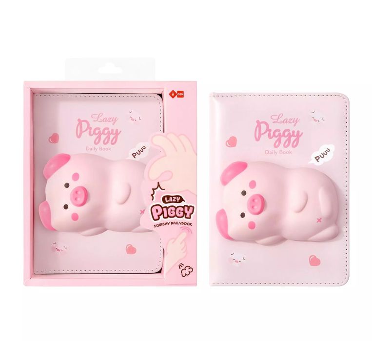 Notes Mini 96K.świnka Squishy. Alba Moli. Nowy Produkt