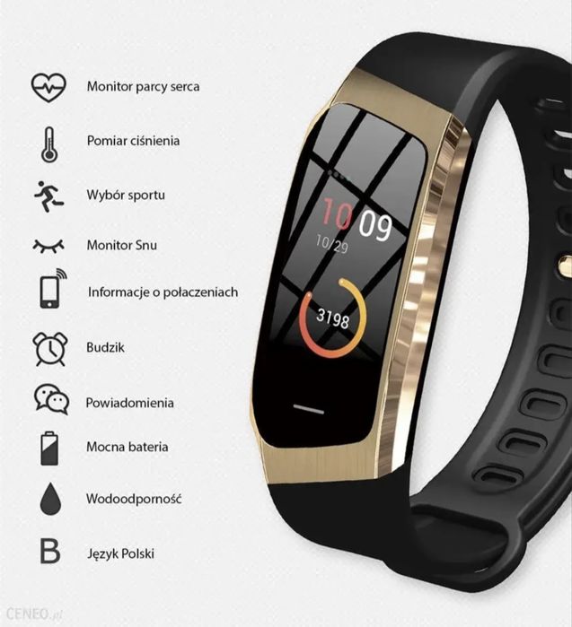 Розумний фітнес браслет водонепроникний Bluetooth Fitness Tracker