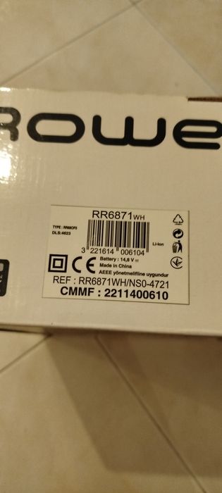 Robô aspirador Rowenta RR6871wh