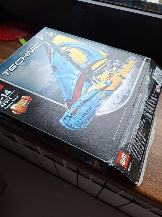 Żaglówka lego klocki
