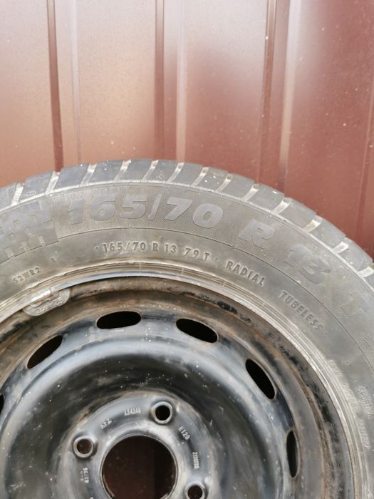2 opony letnie z felgami R13 165/70