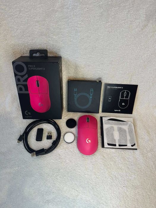 ТОП! Мышка Игровая Logitech G Pro X Superlight 2 + ПОЛНЫЙ КОМПЛЕКТ!: 4 ...